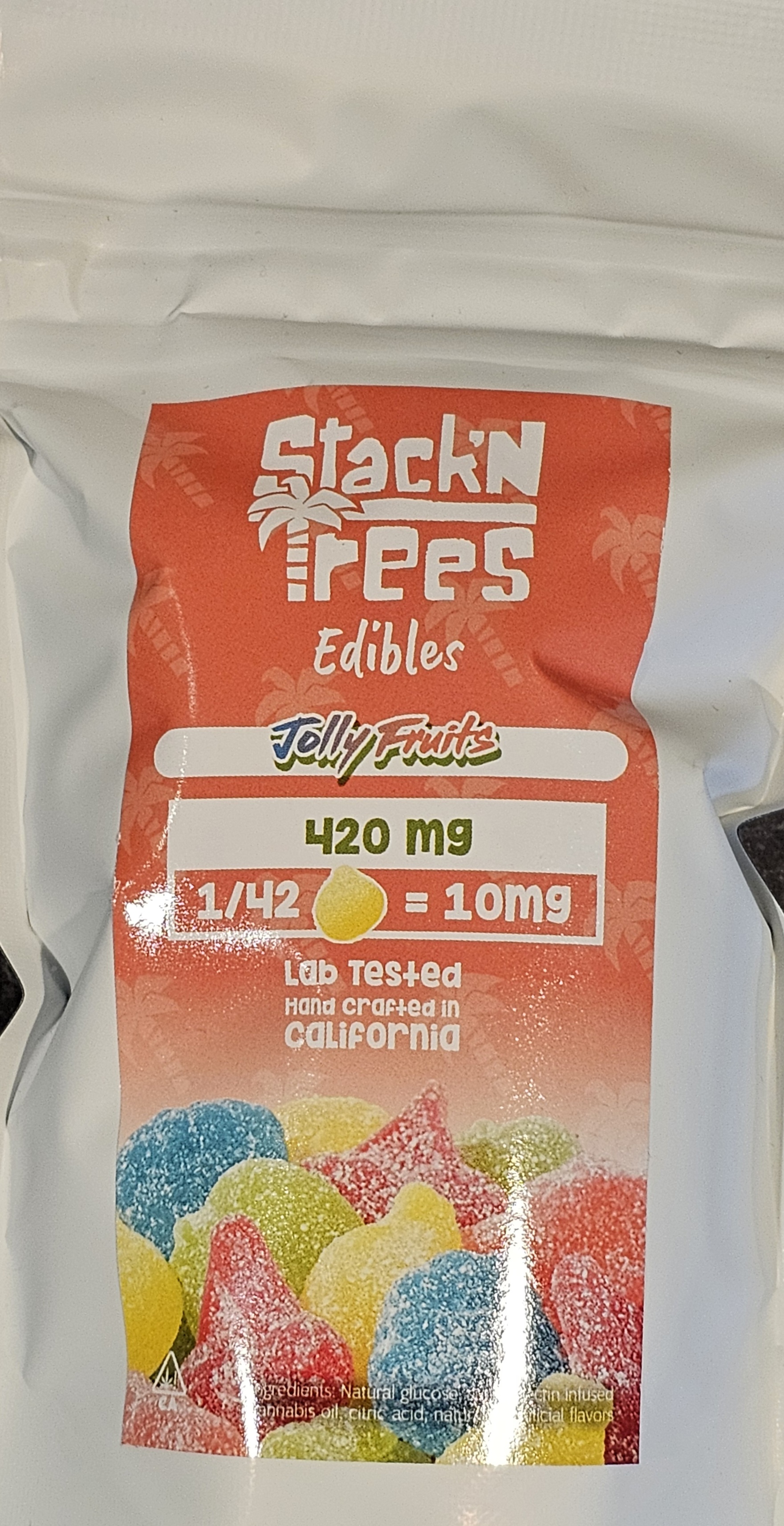 Photograph of product: Jolly Fruits| 420mgs