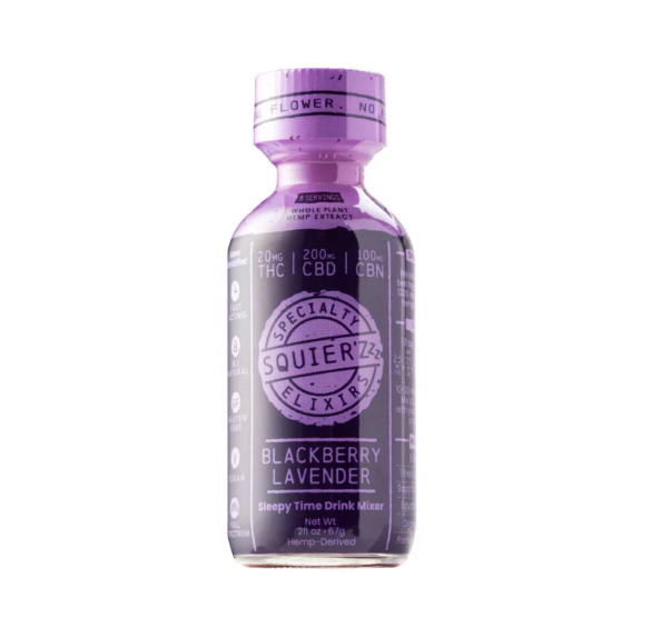 Photograph of product: Sleepy Time Blackberry Lavender | 40mg 1:1 CBN