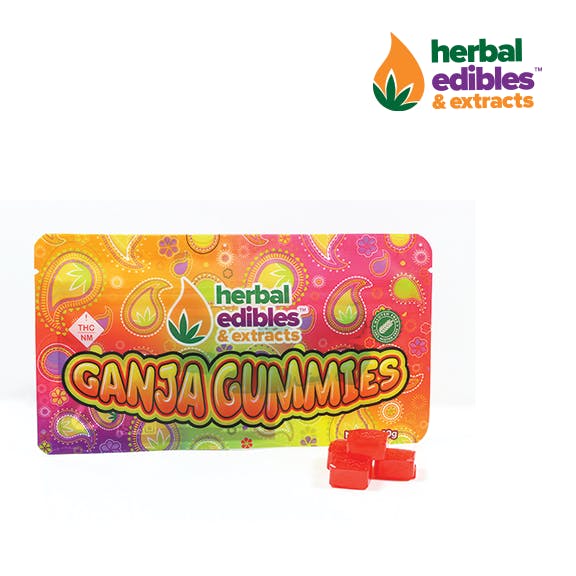 Photograph of product: Herbal Edibles & Extracts - Ganja Gummies - High C 100 m
