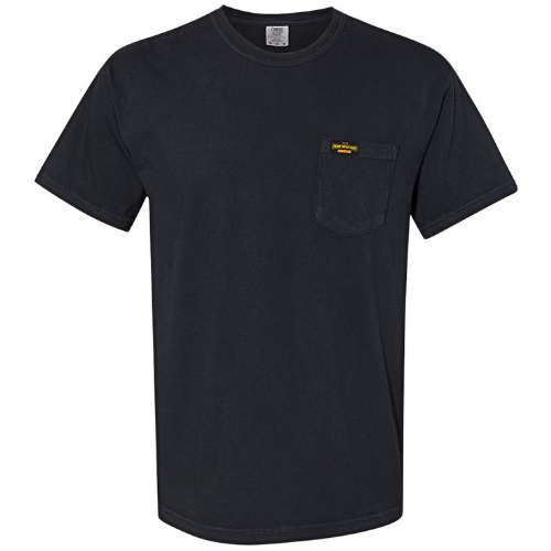 Photograph of product: TFS Apparel - Black Pocket T-Shirt Small