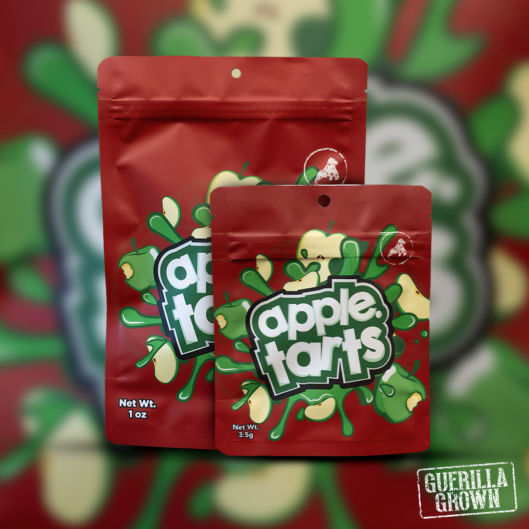 Photograph of product: Guerilla Grown | Apple Tartz | Deli-Style Flower - 28g