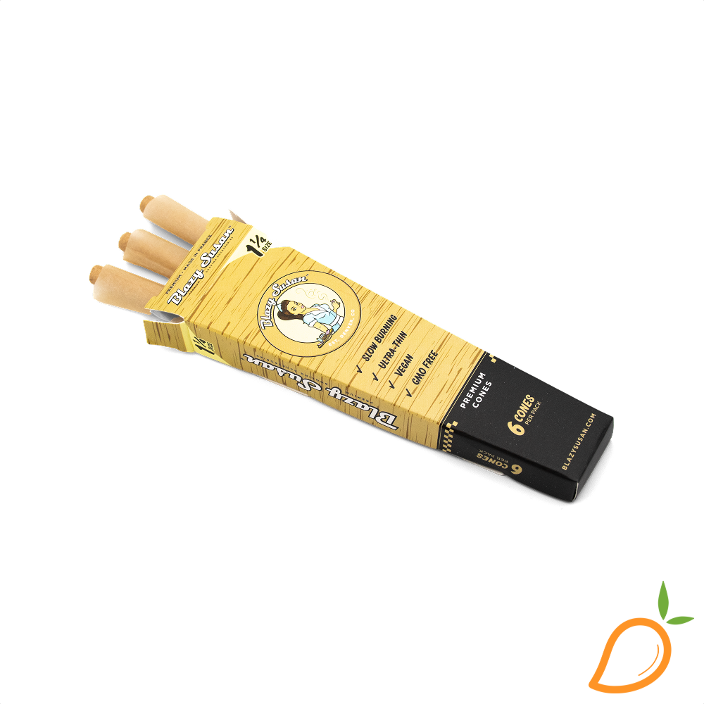 Photograph of product: 6ct 1-1/4 Unbleached Cones Blazy Susan