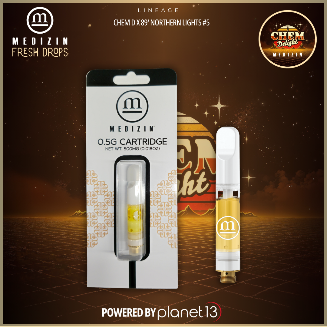 Photograph of product: Chem Delight .5g LR Vape Cart