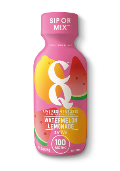 Photograph of product: Beverage - CQ - Live Resin Watermelon Lemonade (S) - 100mg (2oz)