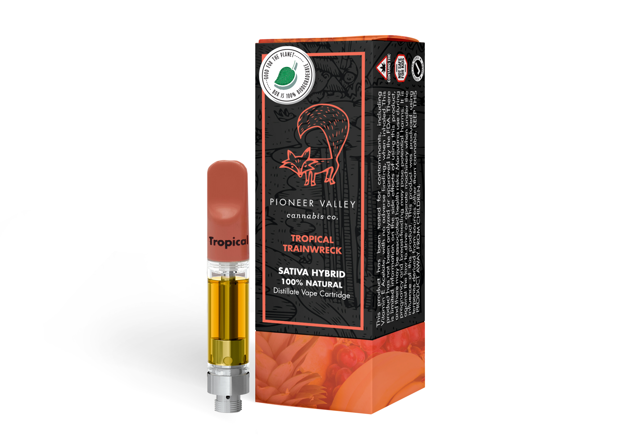 Photograph of product: Tropical Trainwreck Cartridge | 1.0g