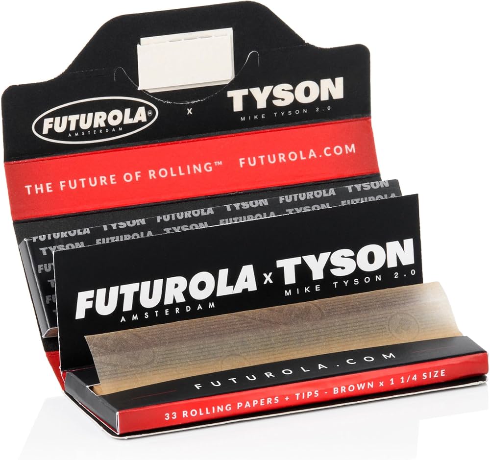 Photograph of product: Tyson Blunt | Papers | King Size | Slim + Tips - 8080