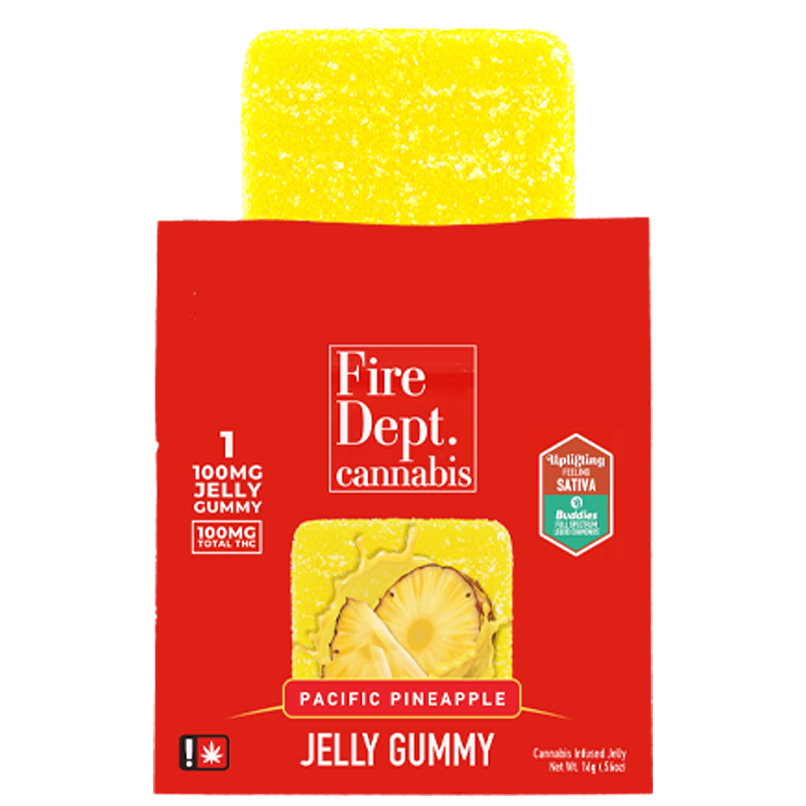 Photograph of product: FIRE DEPT | JELLY GUMMY | Oui'd | CASCADE CHERRY