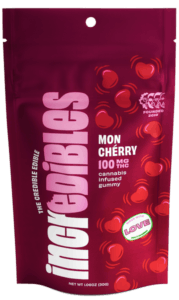Photograph of product: Mon Cherry | 100mg 20pk Gummies - 