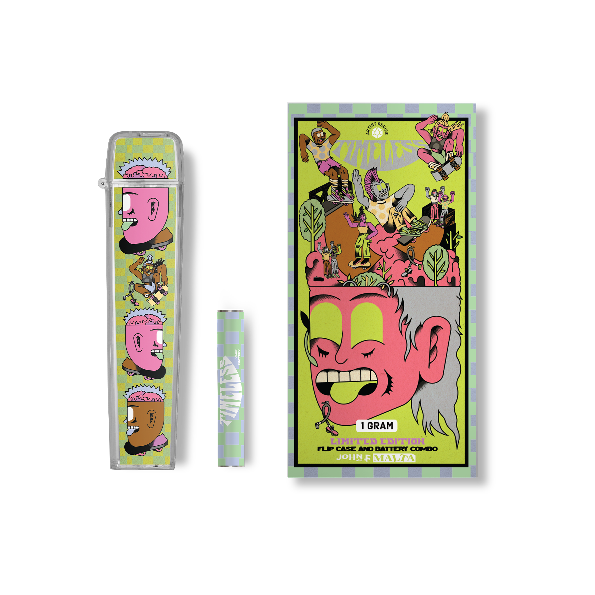 Photograph of product: Timeless | Flip Case & Battery Combo [1g] | Shred For The Cure 2025