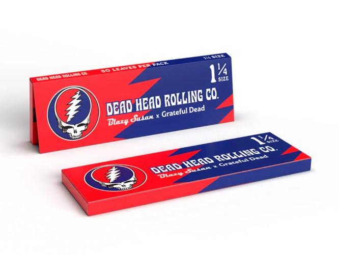 Photograph of product: Grateful Dead | 1 1/4 Rolling Papers | 50 pack