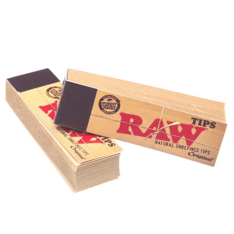 Photograph of product: Accessory | Cones/Papers/Wraps | - HMI | Raw Flat Paper Tips