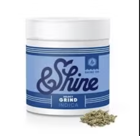 Photograph of product: &SHINE BLUEBERRY OG INFUSED SHAKE 7G
