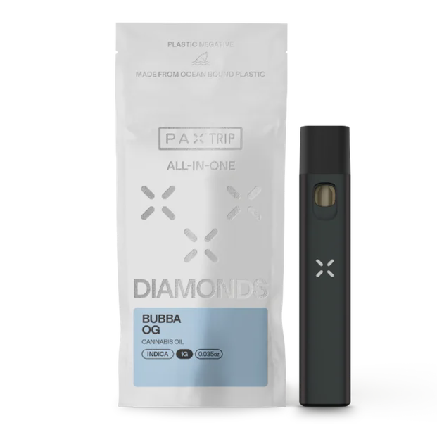 Photograph of product: Bubba OG (I) 1g Liquid Diamonds All in One Disposable