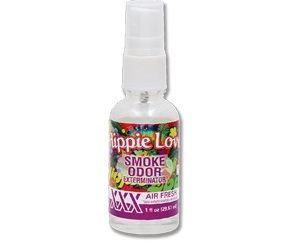 Photograph of product: Smoke odor spray - Hippie Love xtra strength - 1oz