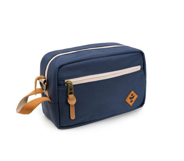 Photograph of product: Revelry | Smell Proof Stash Bag | Navy Blue