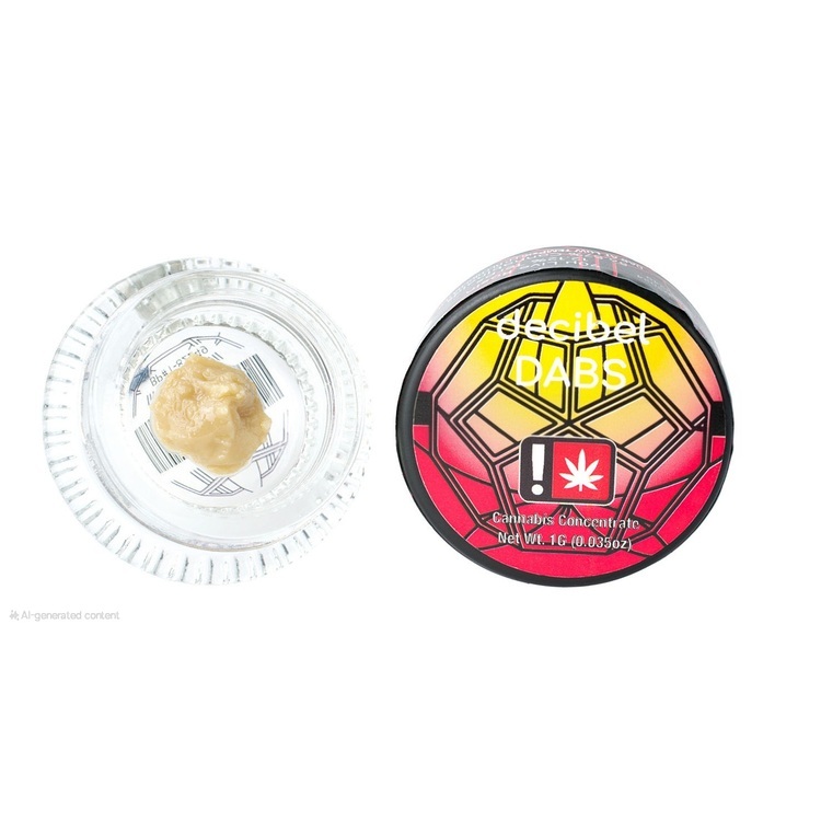 Photograph of product: Black Cherry Gas - 1g Live ROSIN 73-159u Badder - Decibel