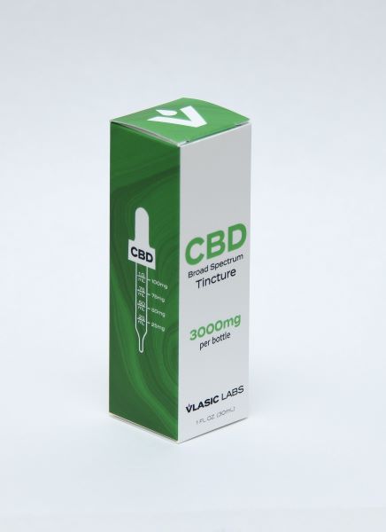 Photograph of Product: Vlasic Labs CBD Broad Spectrum Tincture (3000mg)