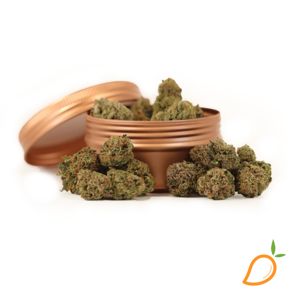 Photograph of product: 3.5g Kosher Kush Prepackaged Flower Ruby Farms