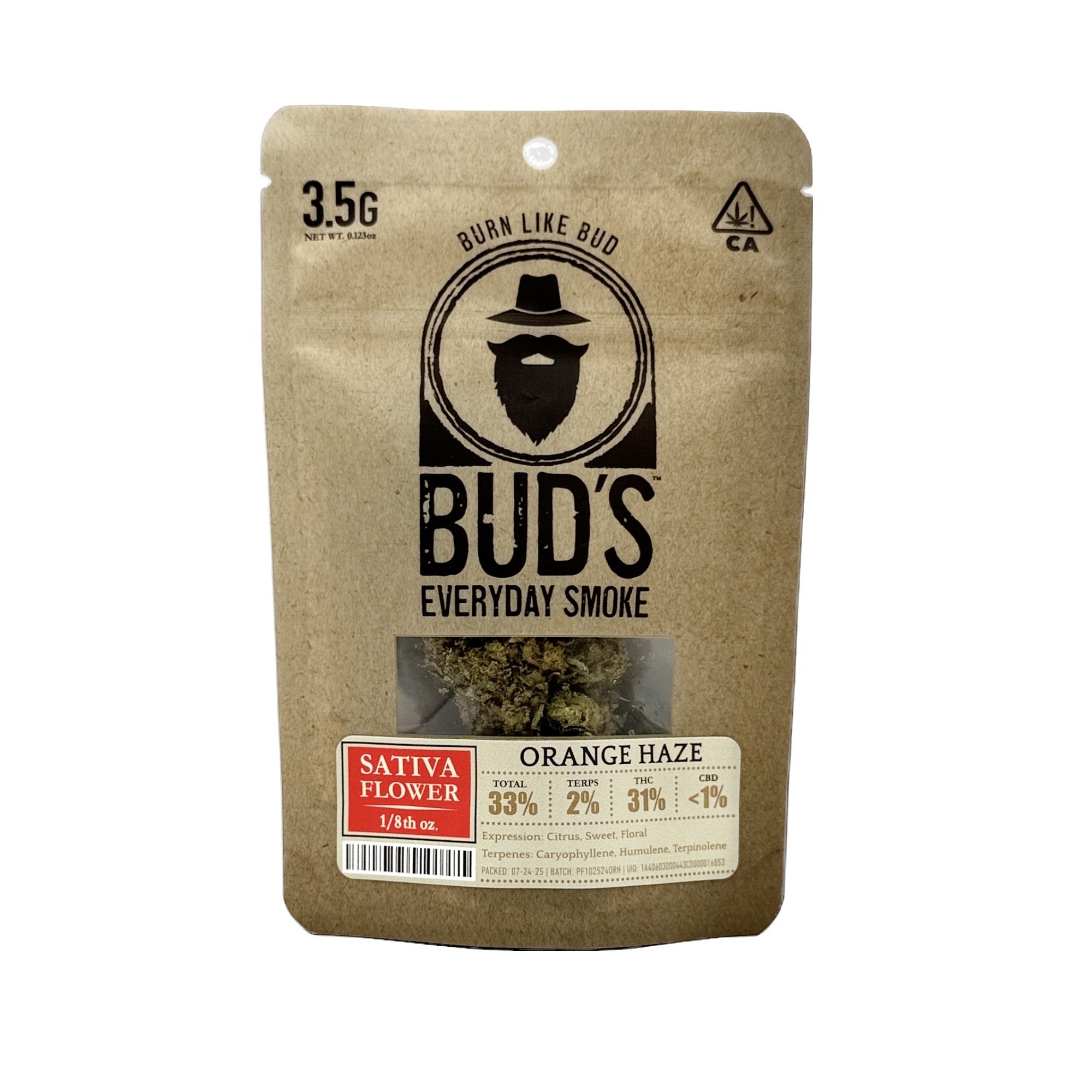 Photograph of product: ORANGE HAZE EIGHTH