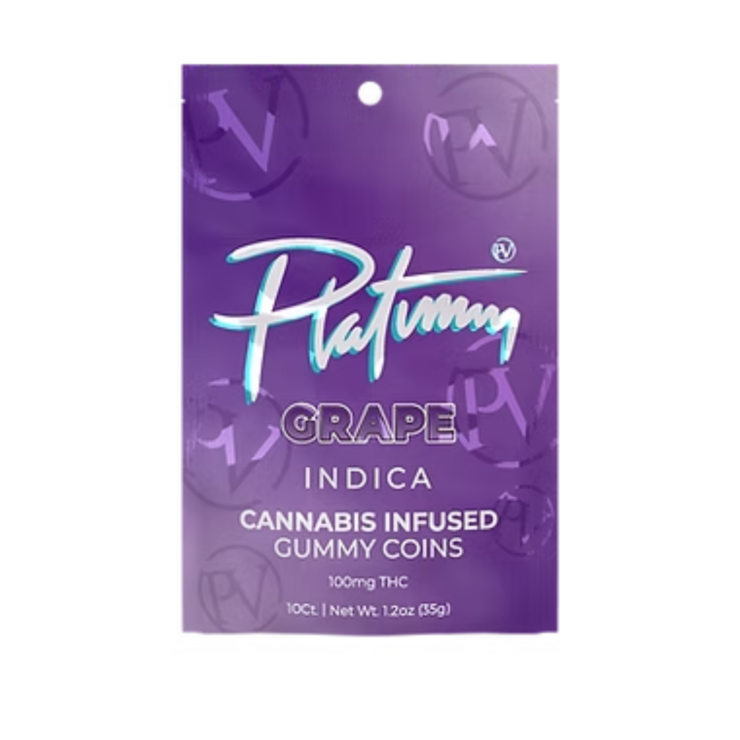 Photograph of product: GRAPE DISTILLATE GUMMIES 100MG