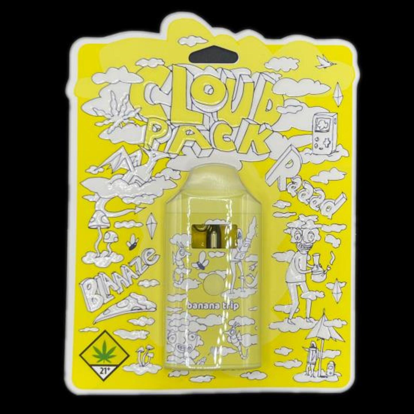 Photograph of product: Banana Trip Cloud Pack | 1g