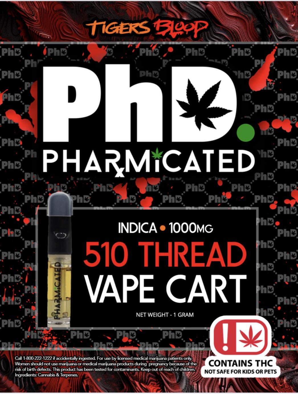 Photograph of product: Pharmicated- Vape-Tiger's Blood