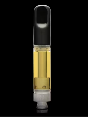 Photograph of product: BG Dabstract Live Resin HTE Cart - Sour Garlic Mints .5g
