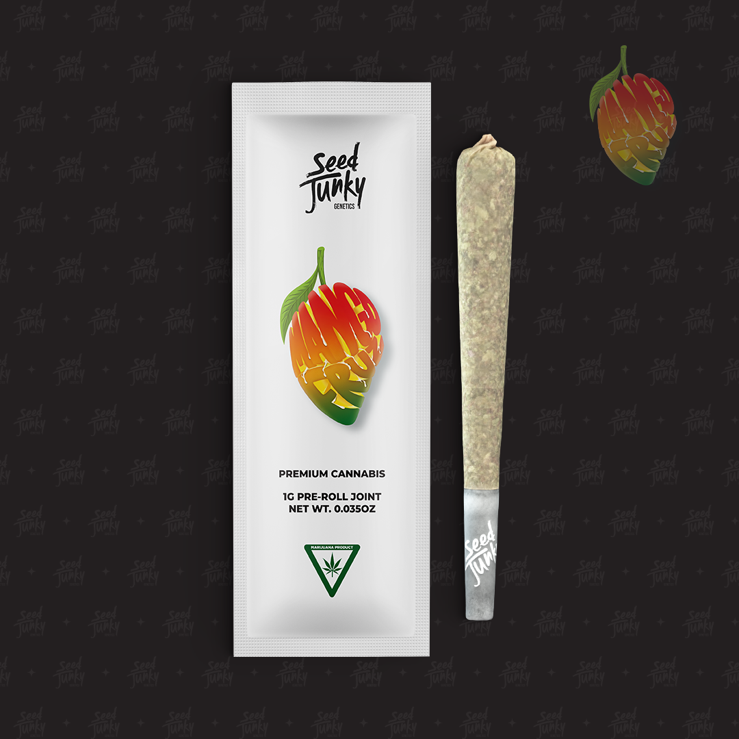 Photograph of product: Seed Junky - 1g Pre-Roll - Paradize Cove