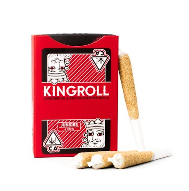 Photograph of product: KingRoll JR. | .75gx4pk - Mimosa x Cali O - Infused Pre Rolls - Oui'd - 