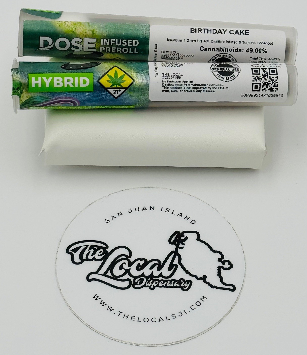 Photograph of product: Birthday Cake Infused Blunt