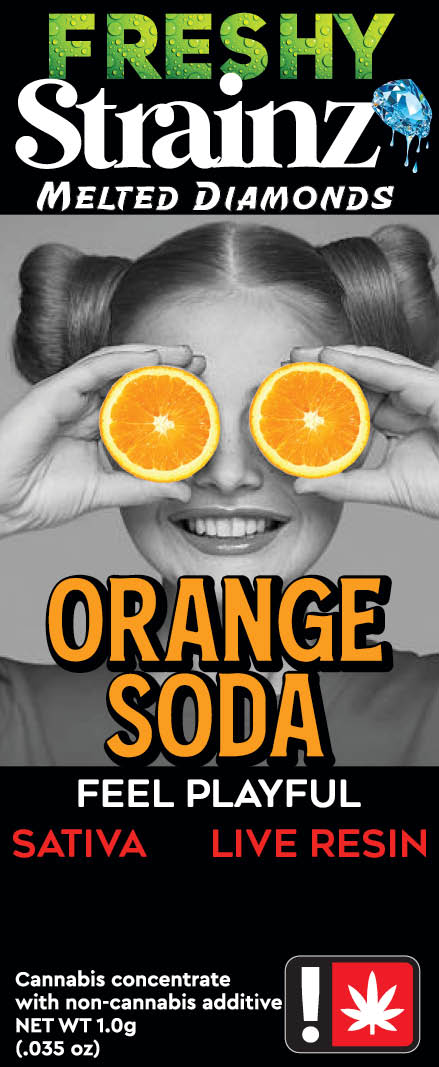 Photograph of product: Orange Soda