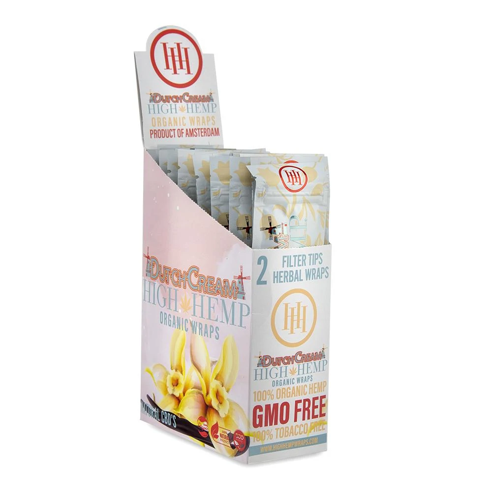 Photograph of product: High Hemp Organic Wraps - Dutch Cream