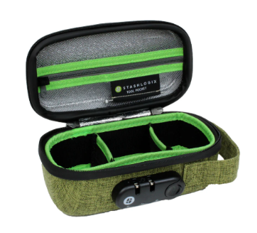 Photograph of product: Stashlogix - Green Silverton Case - Small