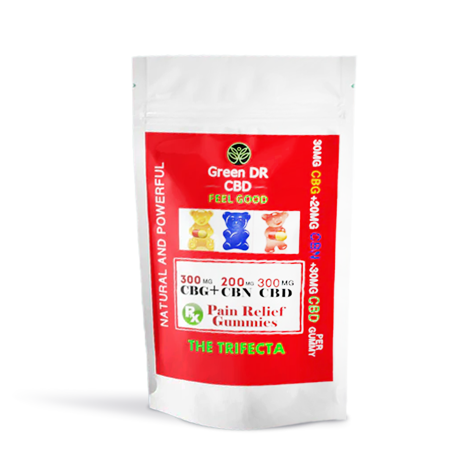 Photograph of Product: Trifecta CBG + CBN + CBD Gummies | 800mg