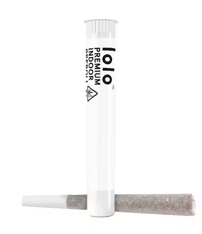Photograph of product: 1g Jet Fuel Runtz Preroll - Lolo