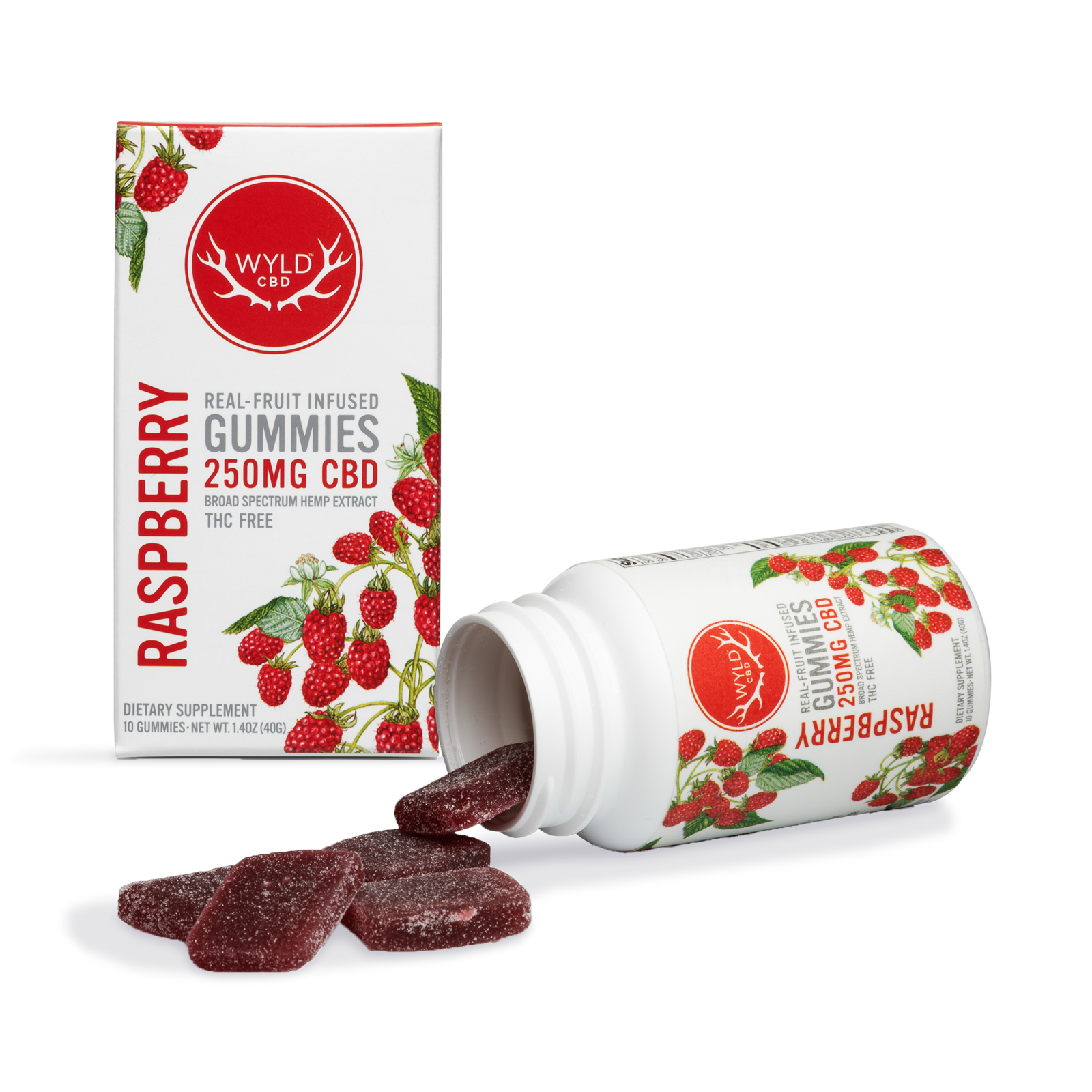 Photograph of product: Raspberry Gummies | 250mg