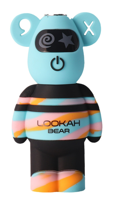 Photograph of product: Lookah Bear Battery-Blue Tie Dye