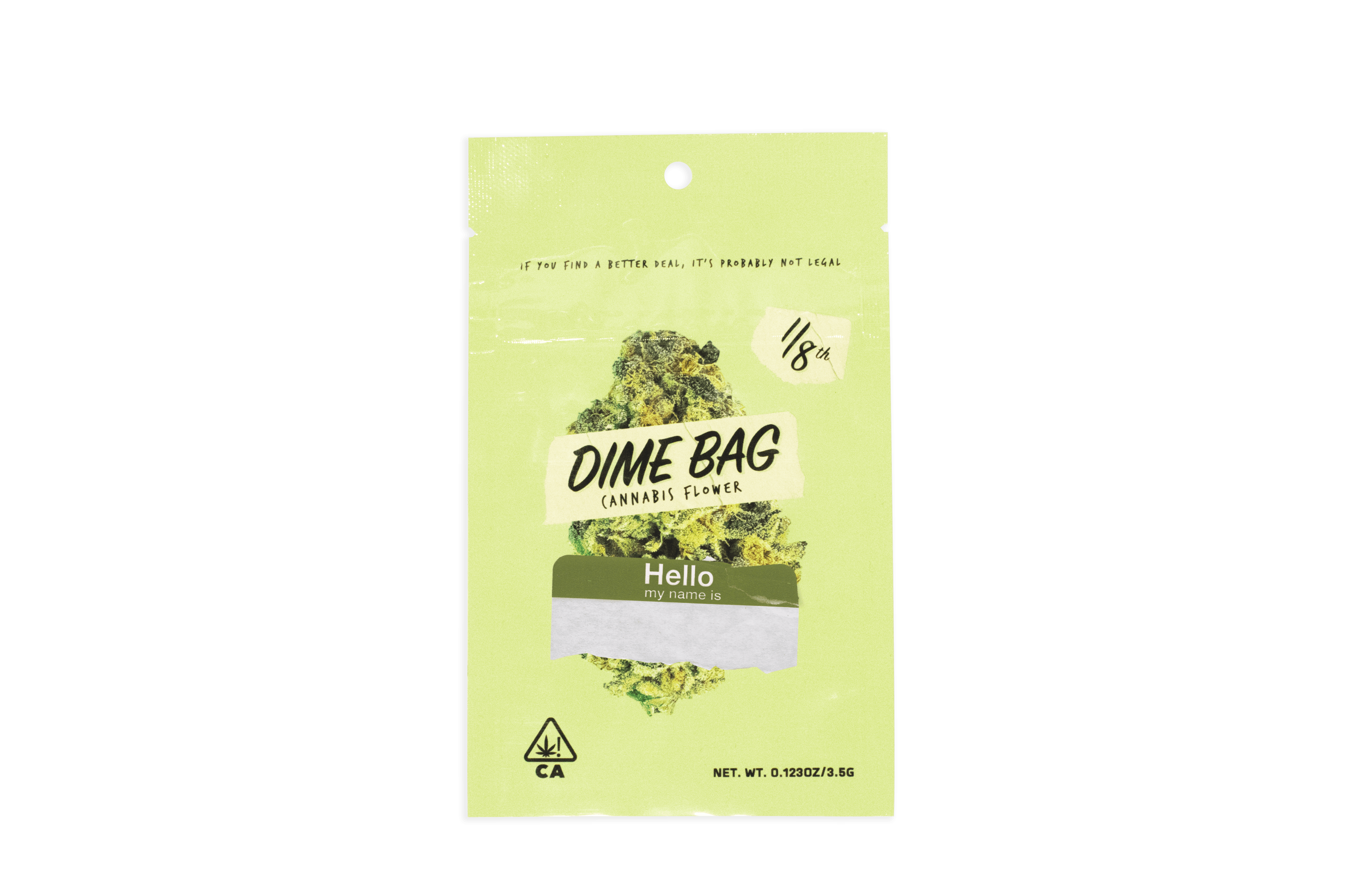 Photograph of product: Dime Bag | Grease Monkey Hybrid (3.5g)
