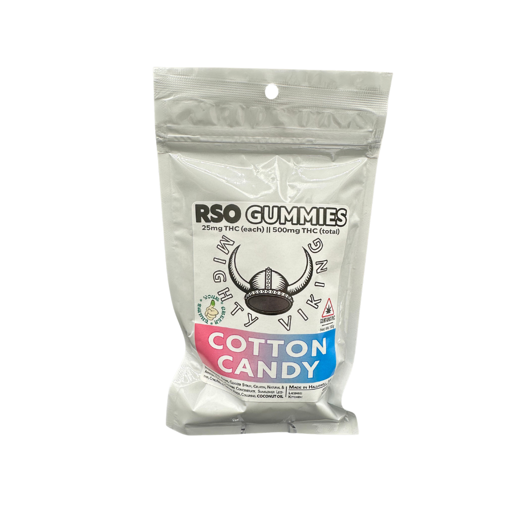 Photograph of product: 25mg Cotton Candy TH-oui Gummies