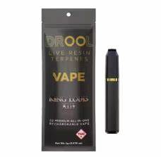 Photograph of product: Drool | 1G LIVE RESIN VAPES | KING LOIUS XIII