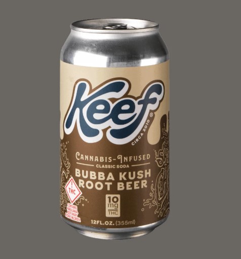 Photograph of product: Bubba Kush Root Beer | 12oz | 25mg ( H )