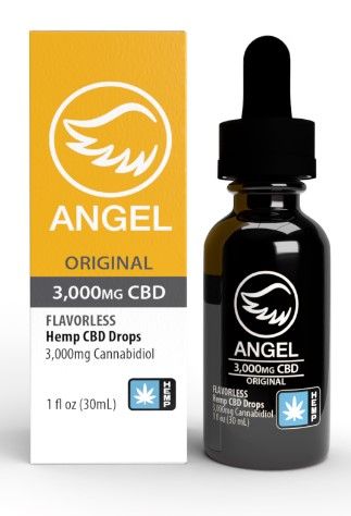 Photograph of product: Angel Flavorless CBD Tincture: 3000mg - 