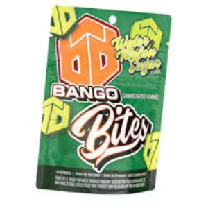 Photograph of product: Bango Bites - Watermelon Sugar 100mg 10pk Gummies