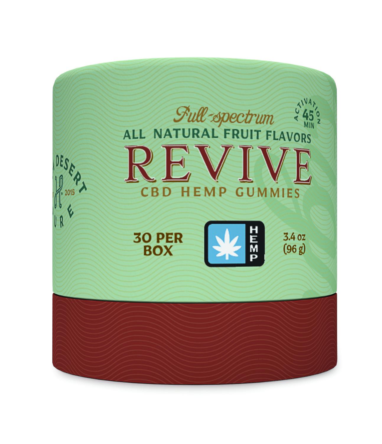 Photograph of product: High Desert - Revive - HEMP 30pk Gummies