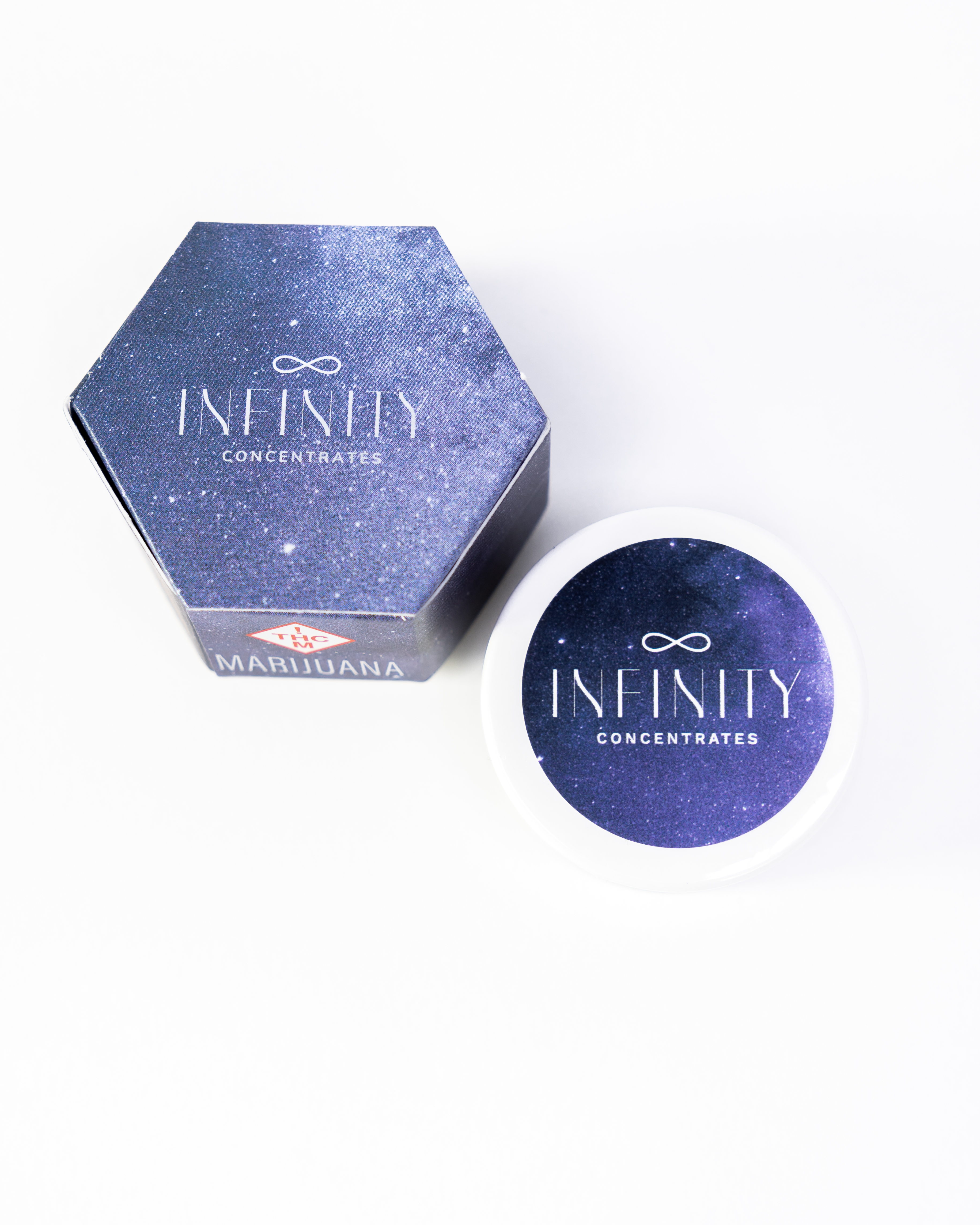 Photograph of product: INFINITY - SUGAR LIVE - 1G - GRAPE CREAM CAKE X SOUR GMO COOKIES