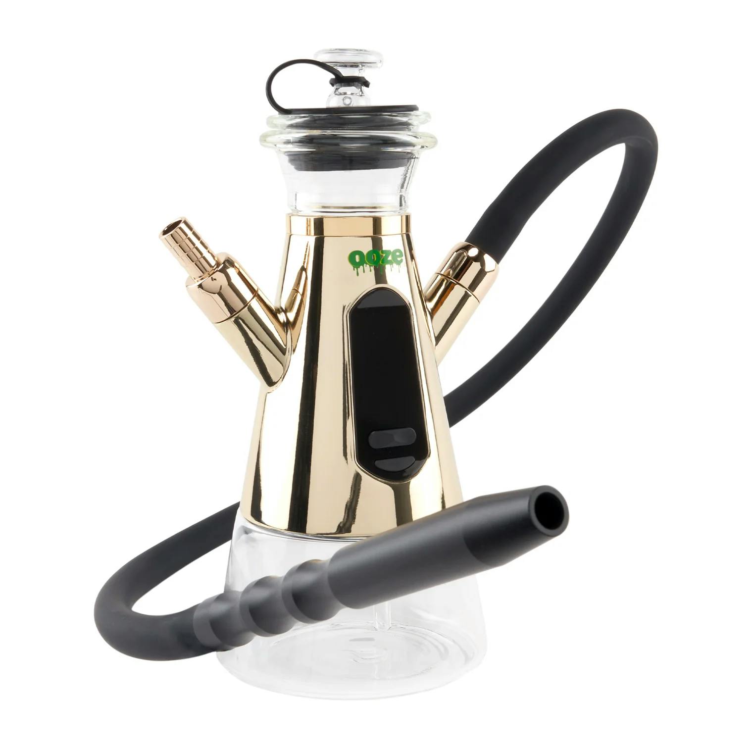 Photograph of product: Ooze | Ripley | Dab Rig Hookah | Gold