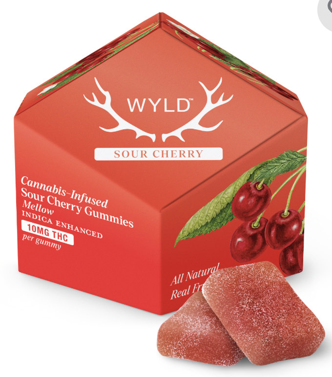 Photograph of product: WYLD-Sour Cherry (I) 100mg