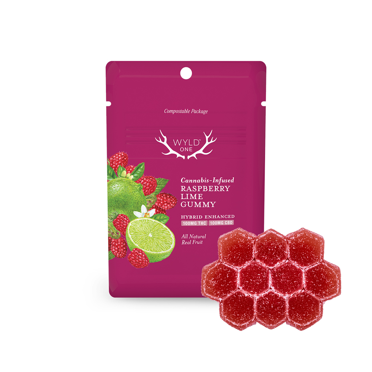 Photograph of product: Raspberry Lime 1;1 One -Wyld