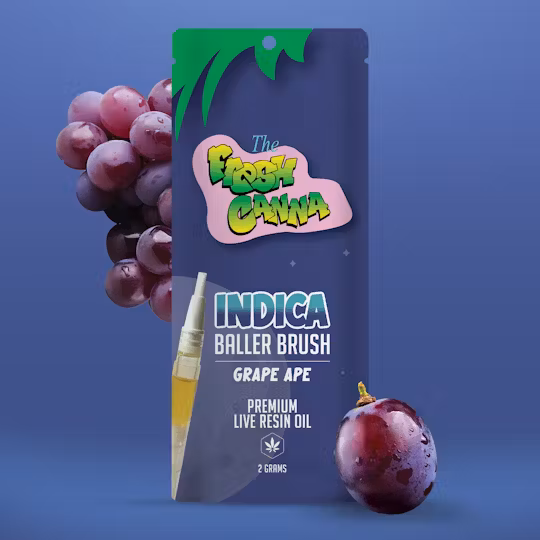 Photograph of product: Fresh Canna | Grape Ape Live Resin Brush