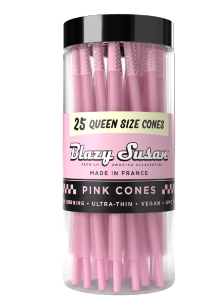 Photograph of product: Queen Size Pink Cones | 50ct